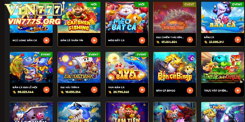 Đa dạng các tựa game bắn cá dành cho người chơi khám phá